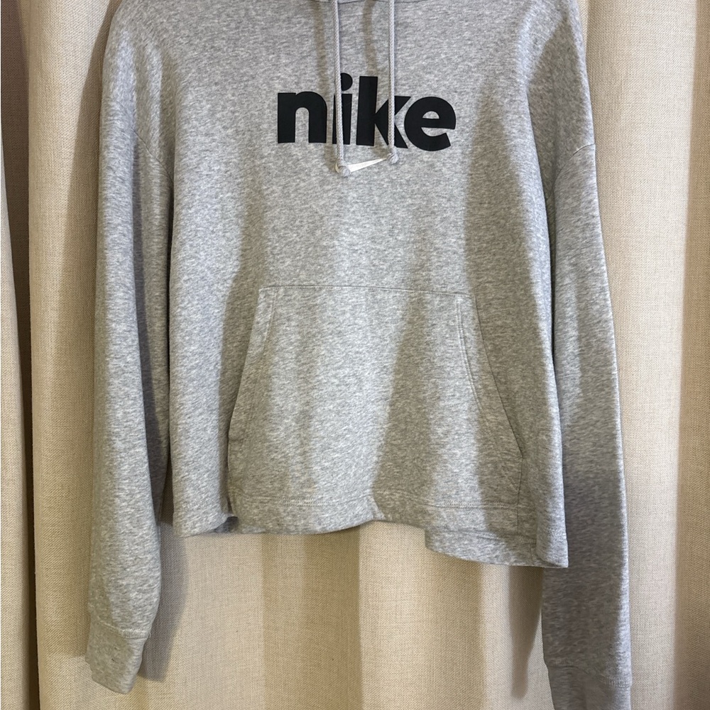 Nike Women's Heather Gray Hoodie